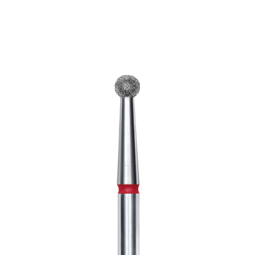 STALEKS EXPERT Diamantfräser Kugel rot, Durchmesser 2,7 mm – Bild 1