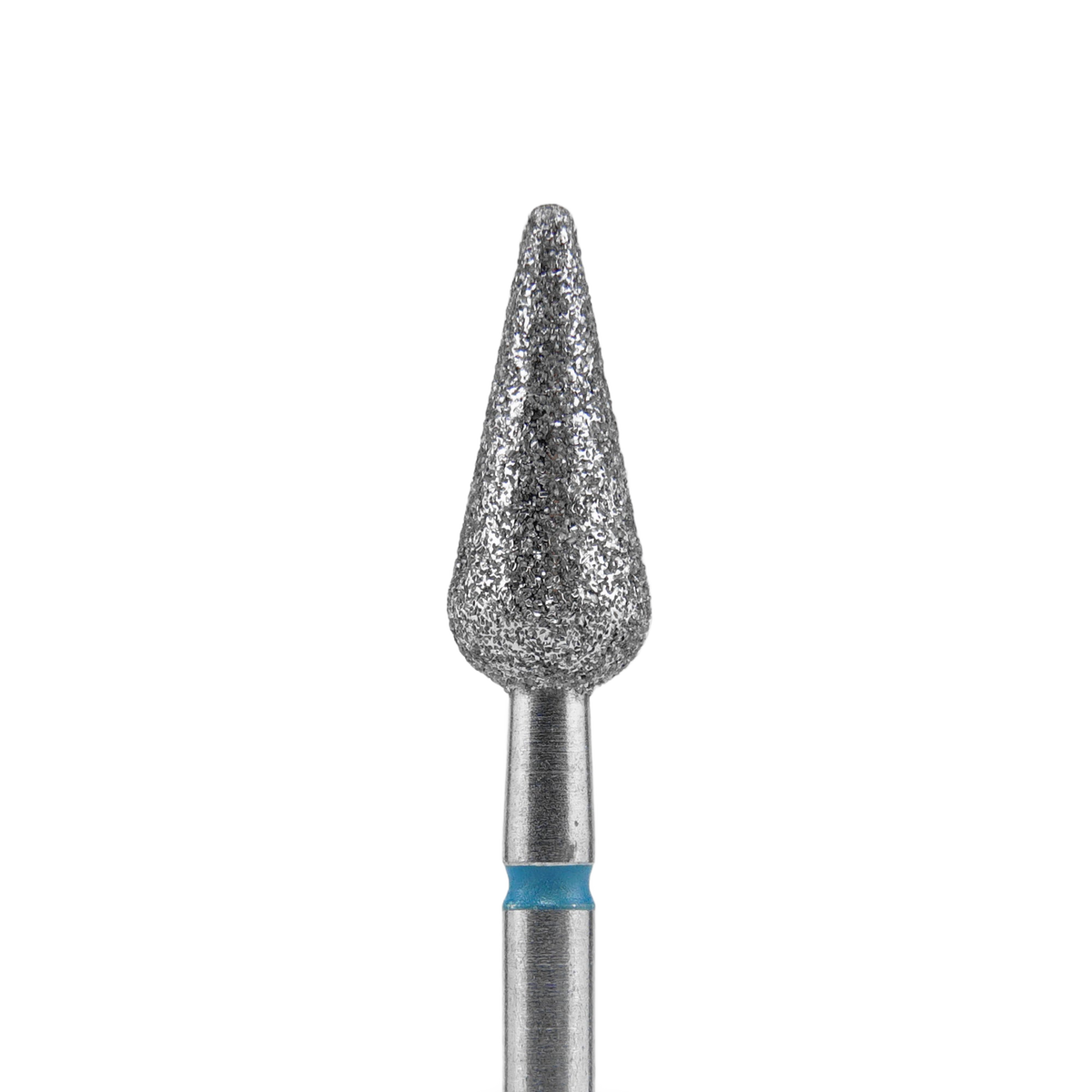 STALEKS EXPERT Diamantfräser "Spitze Birne" blau, Durchmesser 5 mm, Arbeitsteil 12 mm – Bild 1