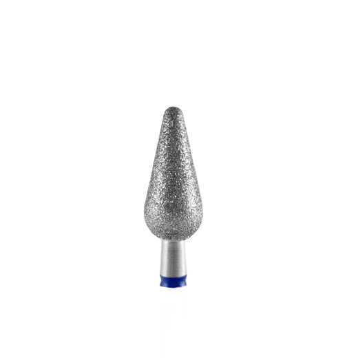 STALEKS EXPERT Diamantfräser "Abgerundete Birne" blau, Durchmesser 5 mm, Arbeitsteil 12 mm – Bild 1