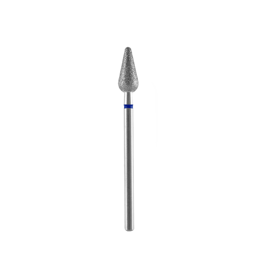 STALEKS EXPERT Diamantfräser "Abgerundete Birne" blau, Durchmesser 5 mm, Arbeitsteil 12 mm – Bild 2