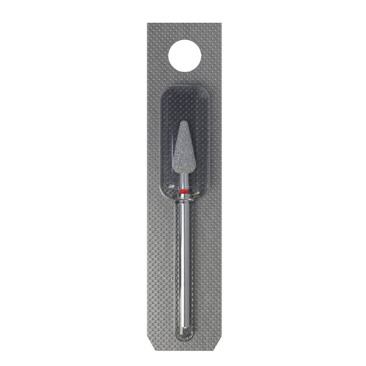 STALEKS EXPERT Rote Diamantfräser «Abgerundete Birne», Durchmesser 5 mm, Arbeitsteil 12 mm – Bild 3