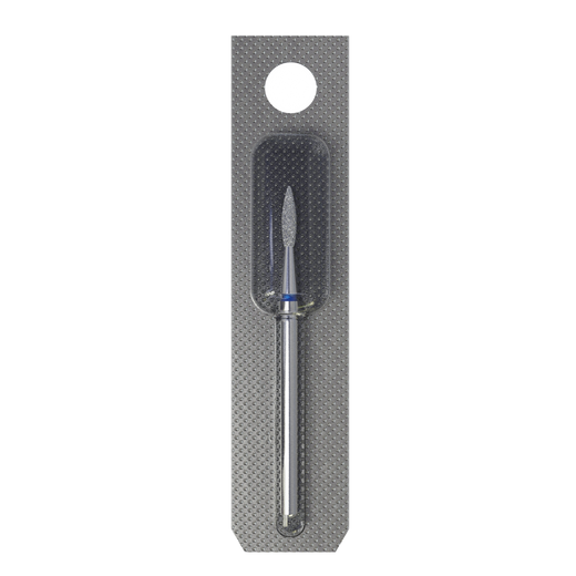 STALEKS EXPERT Diamantfräser „Spitze Flamme“ blau, Durchmesser 1,8 mm, Arbeitsteil 8 mm – Bild 3