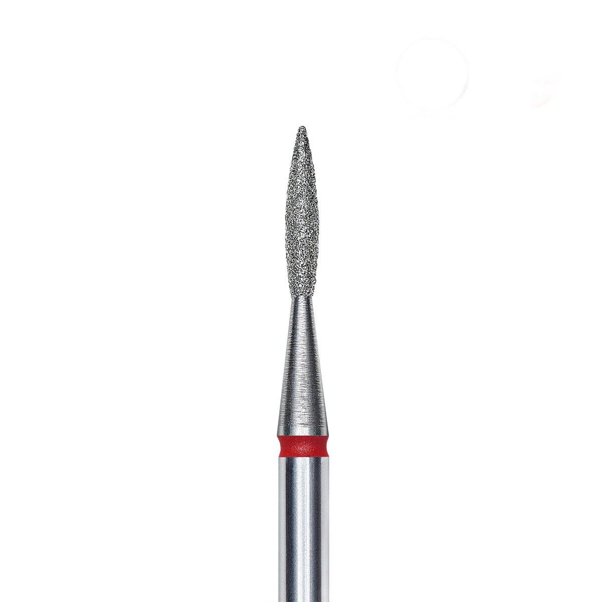 STALEKS EXPERT Diamantfräser "Spitze Flamme" rot, Durchmesser 1,6 mm, Arbeitsteil 8 mm – Bild 1