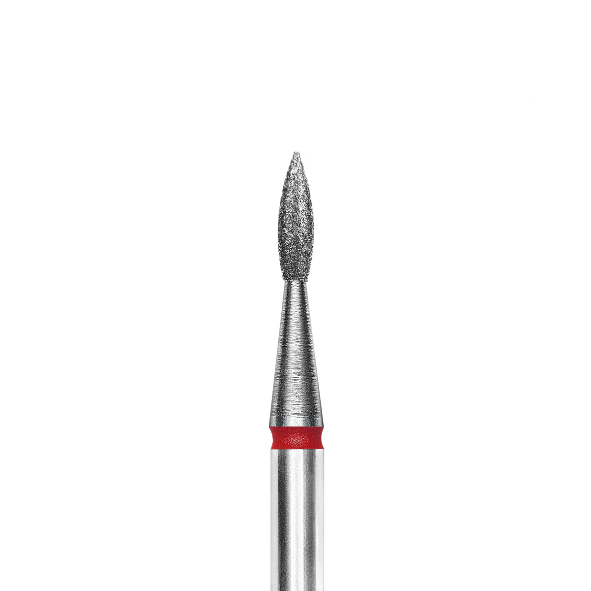 STALEKS EXPERT Diamantfräser "Spitze Flamme" rot, Durchmesser 1,8 mm, Arbeitsteil 8 mm – Bild 1