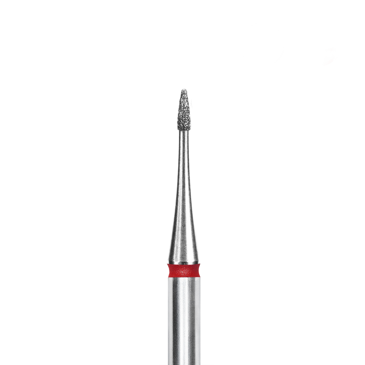 STALEKS EXPERT Diamantfräser „Flamme mini“ rot, Durchmesser 1 mm, Arbeitsteil 3 mm – Bild 1