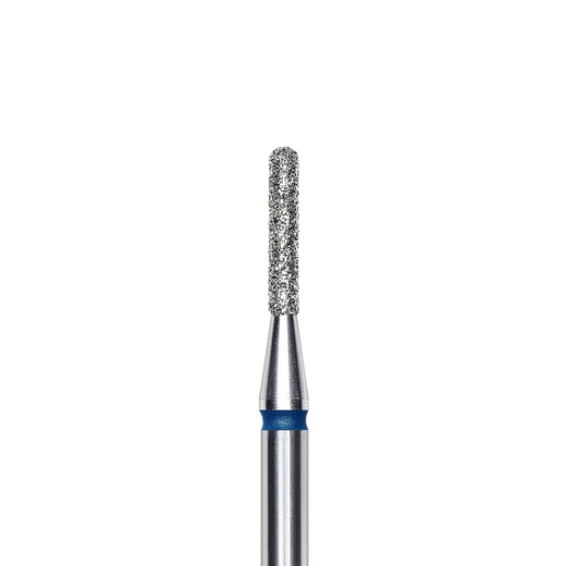 STALEKS EXPERT Diamantfräser „Abgerundeter Zylinder“ blau, Durchmesser 1,4 mm, Arbeitsteil 8 mm – Bild 1