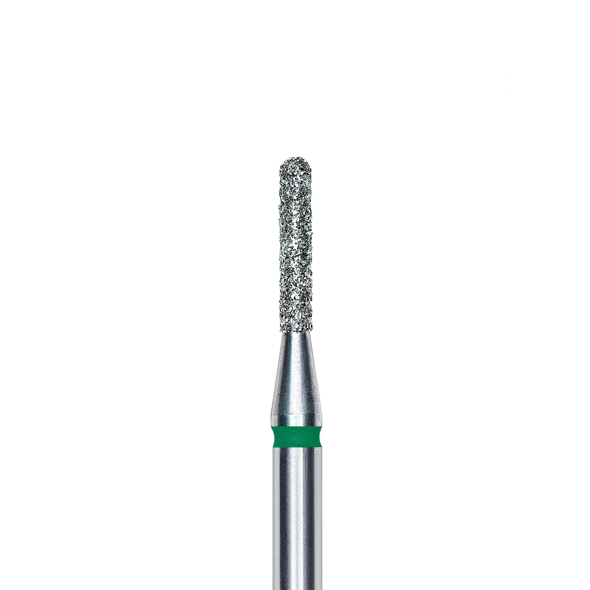 STALEKS EXPERT Diamantfräser „Abgerundeter Zylinder“ grün, Durchmesser 1,4 mm, Arbeitsteil 8 mm – Bild 1