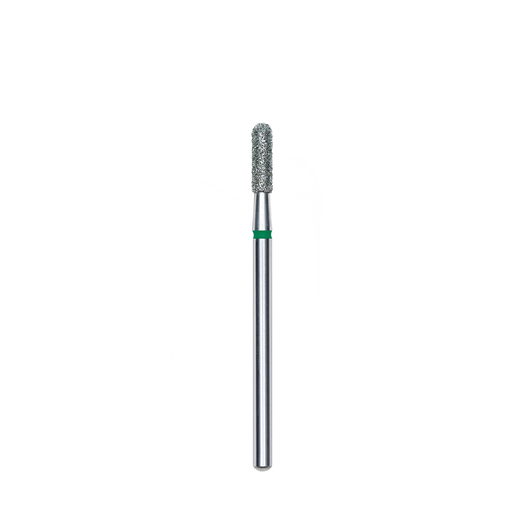 STALEKS EXPERT Diamantfräser „Abgerundeter Zylinder“ grün, Durchmesser 2,3 mm, Arbeitsteil 8 mm – Bild 2