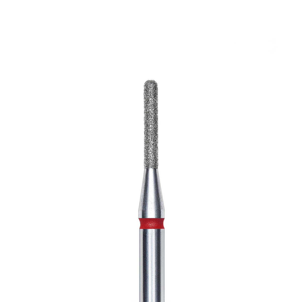 STALEKS EXPERT Diamantfräser „Abgerundeter Zylinder“ rot, Durchmesser 1,4 mm, Arbeitsteil 8 mm – Bild 1