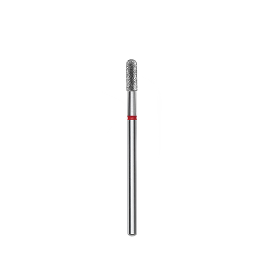 STALEKS EXPERT Diamantfräser „Abgerundeter Zylinder“ rot, Durchmesser 2,3 mm, Arbeitsteil 6,5 mm – Bild 2