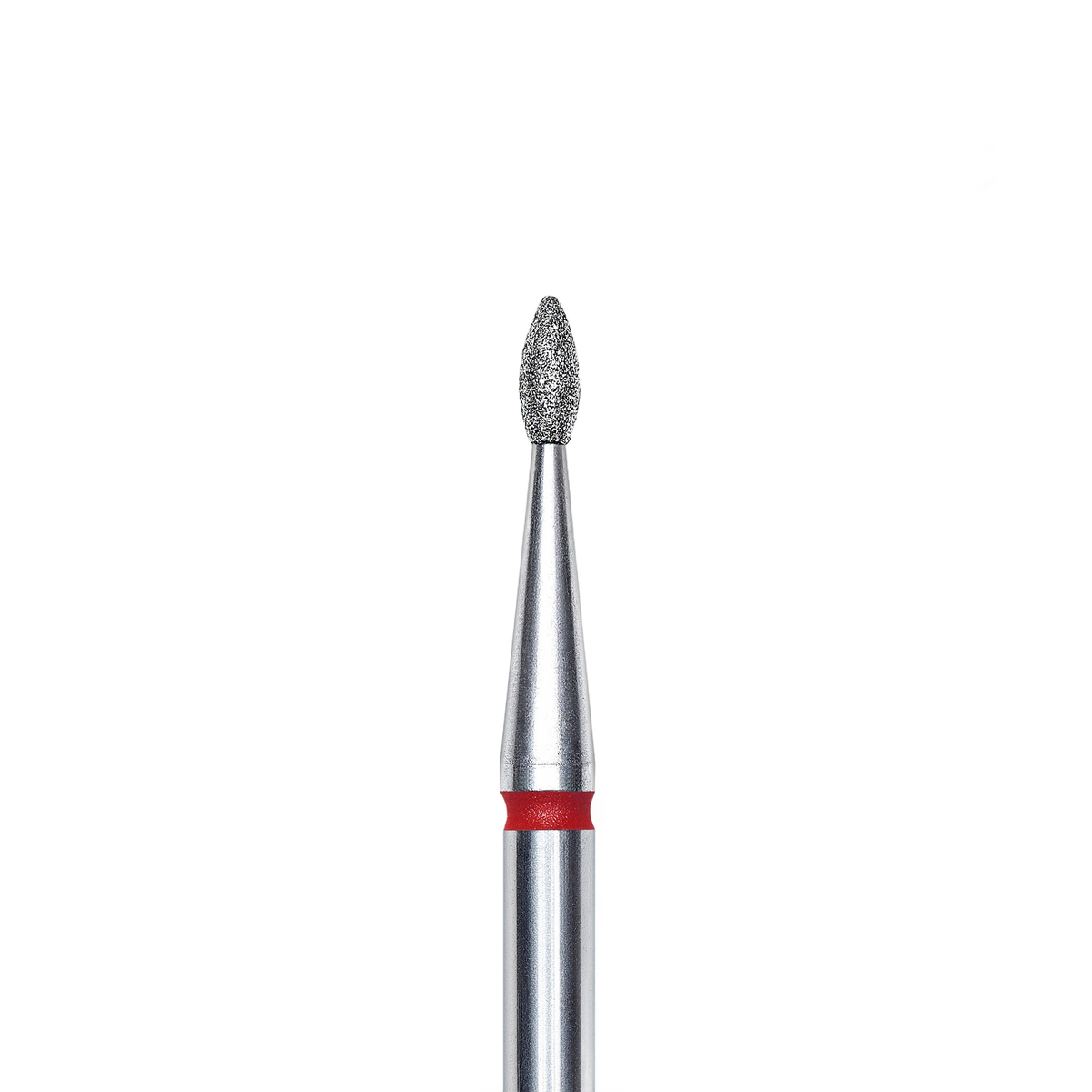 STALEKS EXPERT Diamantfräser "Tropfen" rot, Durchmesser 1,6 mm, Arbeitsteil 4 mm – Bild 1