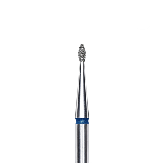 STALEKS EXPERT Diamantfräser „Abgerundete Knospe“ blau, Durchmesser 1,2 mm, Arbeitsteil 3 mm – Bild 1