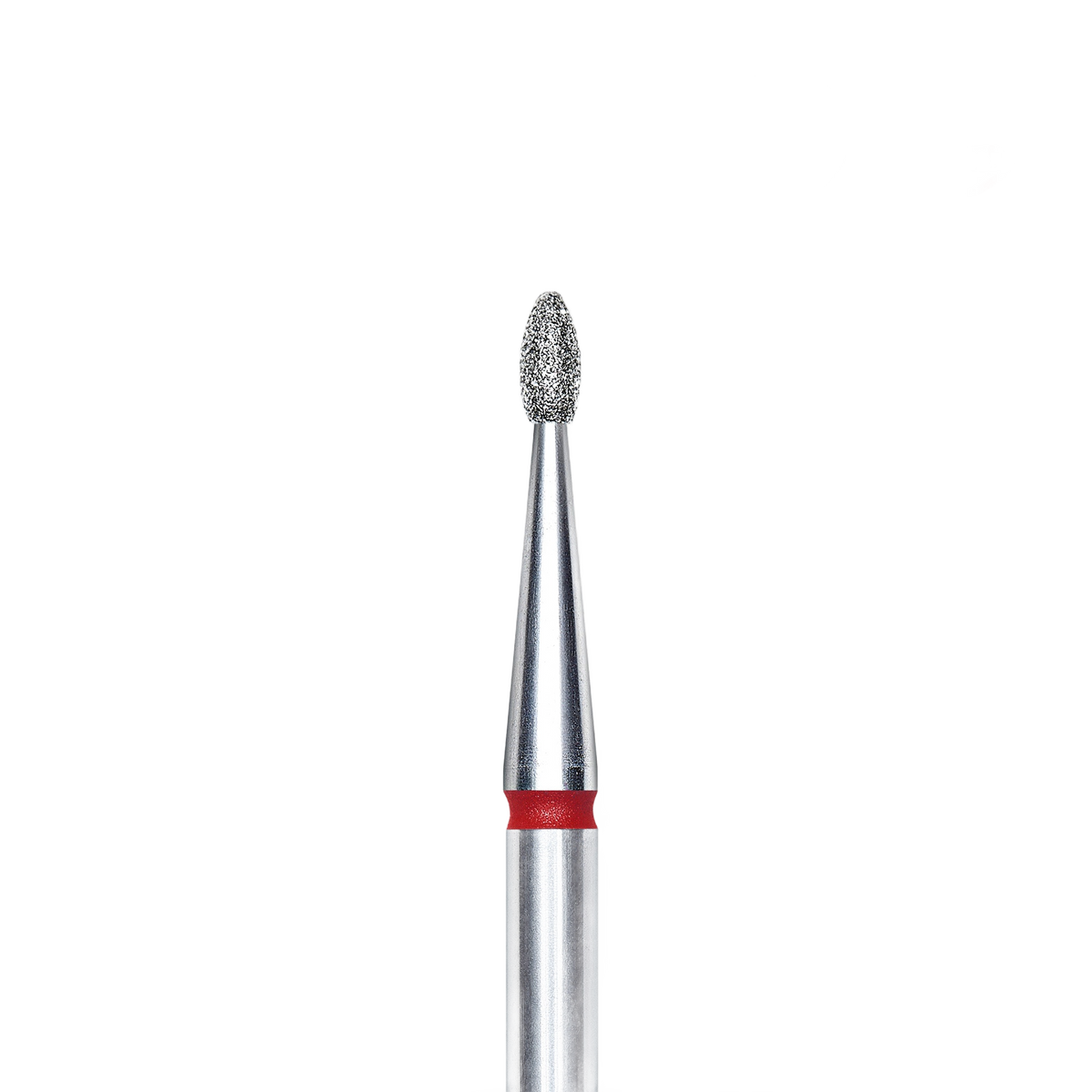 STALEKS EXPERT Rote Diamantfräser „Abgerundete Knospe“, Durchmesser 1,6 mm, Arbeitsteil 3,4 mm – Bild 1