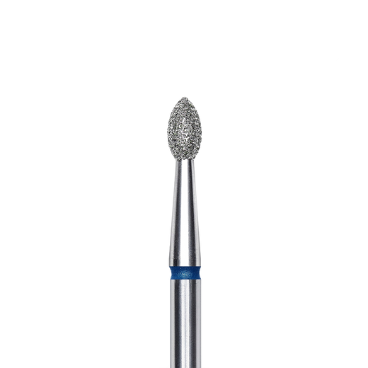 STALEKS EXPERT Diamantfräser "Spitze Knospe" blau, Durchmesser 2,5 mm, Arbeitsteil 4,5 mm – Bild 1