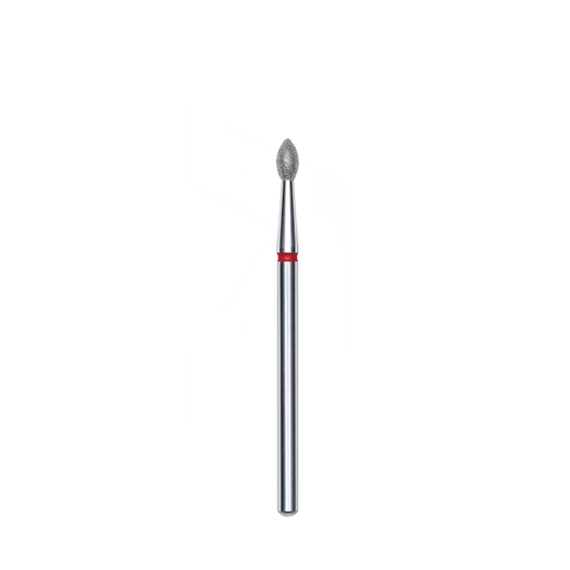 STALEKS EXPERT Diamantfräser „Spitze Knospe“ rot, Durchmesser 2,5 mm, Arbeitsteil 4,5 mm – Bild 2