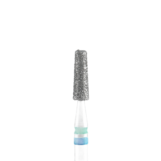STALEKS EXPERT Diamantfräser DUO „Kegel“ blau-grün, Durchmesser 2,5 mm, Arbeitsteil 8 mm – Bild 1