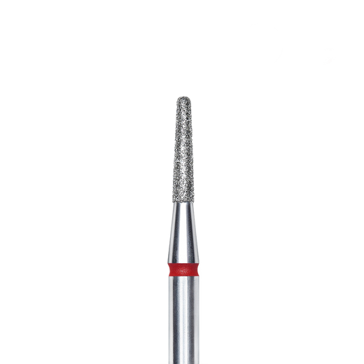 STALEKS EXPERT Diamantfräser "stumpfer Kegel" rot, Durchmesser 1,8 mm, Arbeitsteil 8 mm – Bild 1