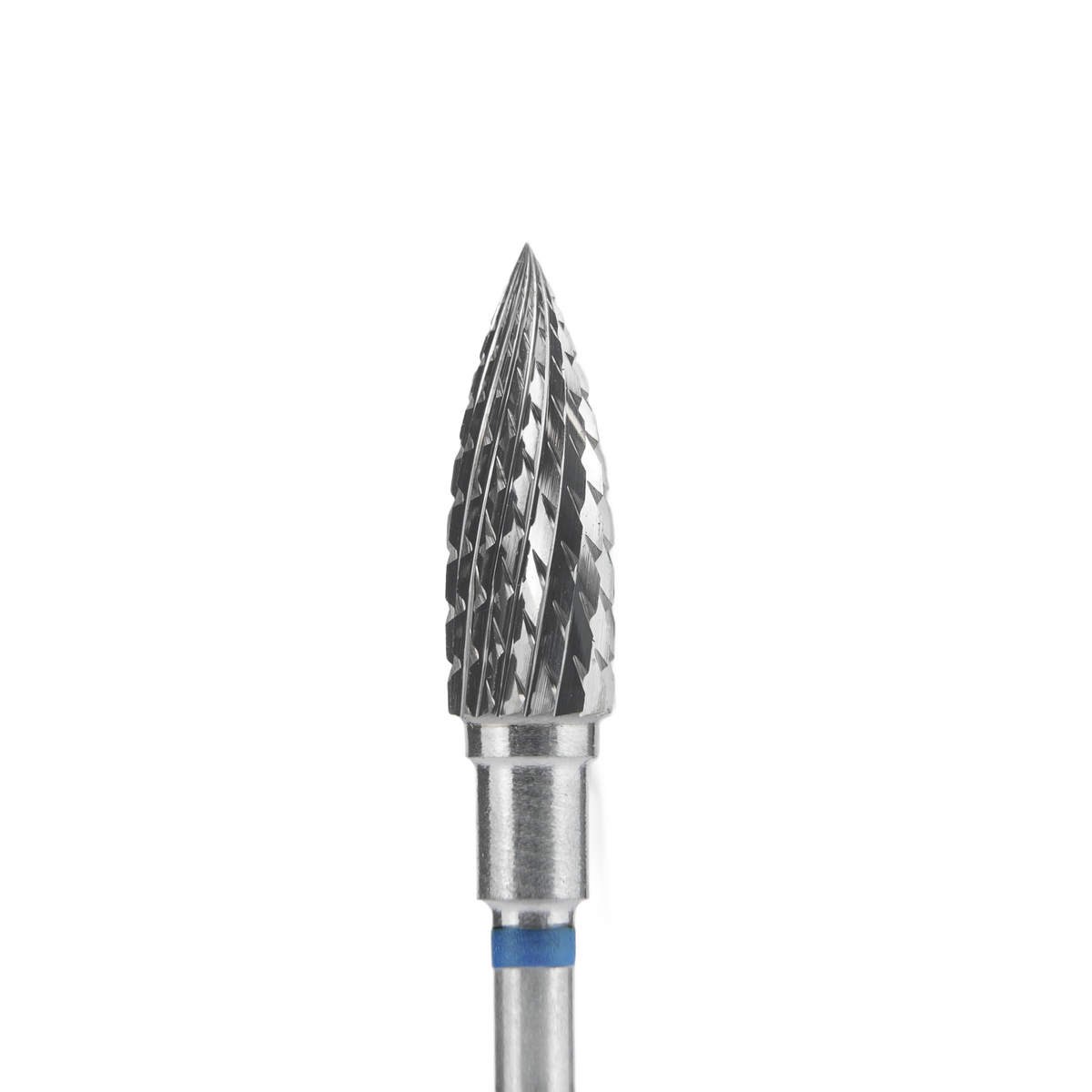STALEKS EXPERT Hartmetall-Fräser "Flamme" blau, Durchmesser 5 mm, Arbeitsteil 13,5 mm – Bild 1