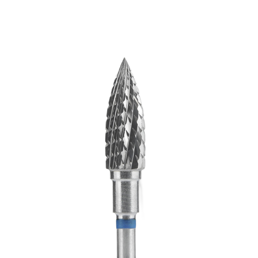 STALEKS EXPERT Hartmetall-Fräser "Flamme" blau, Durchmesser 5 mm, Arbeitsteil 13,5 mm – Bild 1