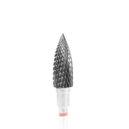 STALEKS EXPERT Hartmetall-Fräser „Flamme“ rot, Durchmesser 5 mm, Arbeitsteil 13,5 mm – Bild 1