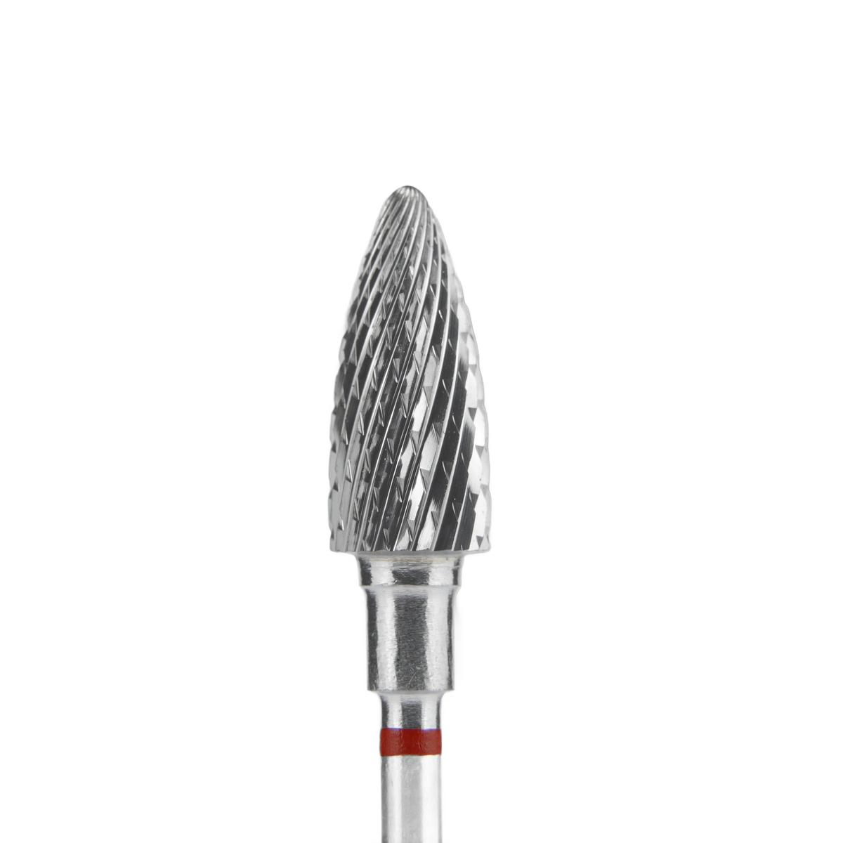 STALEKS EXPERT Roter Hartmetallfräser «Zapfen», Durchmesser 6 mm, Arbeitsteil 14 mm – Bild 1
