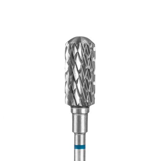 STALEKS EXPERT Hartmetallfräser «Abgerundeter Zylinder» blau, Durchmesser 6 mm, Arbeitsteil 14 mm – Bild 1