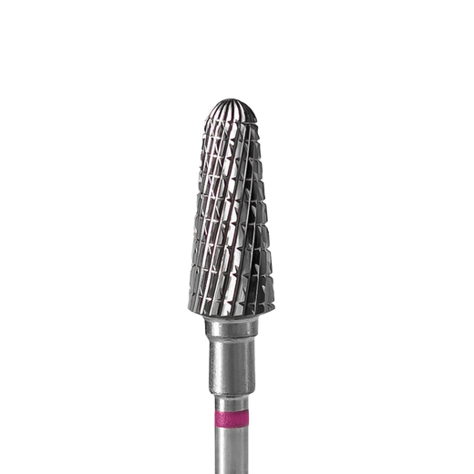 STALEKS EXPERT Hartmetallfräser „stumpfer Kegel“ violett, Durchmesser 6 mm, Arbeitsteil 14 mm – Bild 1