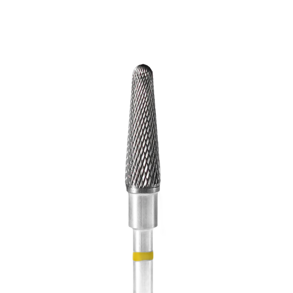 STALEKS EXPERT Hartmetallfräser "Kegel stumpf" gelb, Durchmesser 4 mm, Arbeitsteil 13 mm – Bild 1