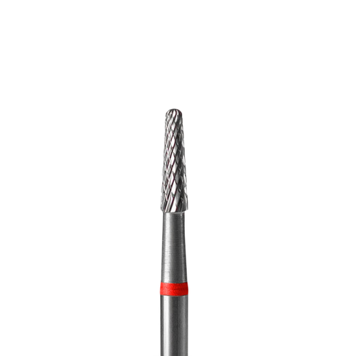 STALEKS EXPERT Hartmetallfräser „Kegel“ rot, Durchmesser 2,3 mm, Arbeitsteil 8 mm – Bild 1