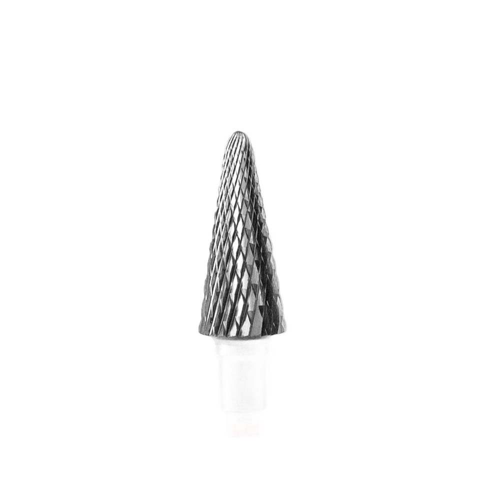 STALEKS EXPERT Hartmetallfräser „Kegel“ rot, Durchmesser 6 mm, Arbeitsteil 14 mm – Bild 1