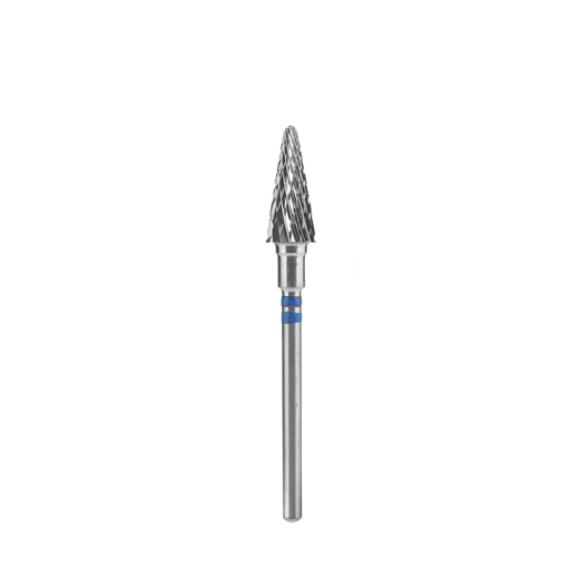 STALEKS EXPERT Hartmetall-Fräser für Linkshänder «Kegel» blau, Durchmesser 6 mm, Arbeitsteil 14 mm – Bild 2
