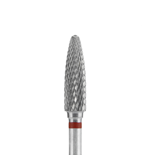 STALEKS EXPERT Hartmetallfräser "Mais" rot, Durchmesser 4 mm, Arbeitsteil 14 mm – Bild 1